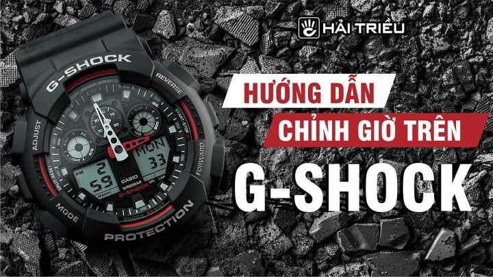 Cách Chỉnh Đồng Hồ G-Shock WR20BAR Chuẩn Xác: Hướng Dẫn Toàn Diện Từ A-Z