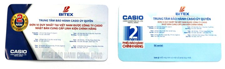 Phiếu Bảo Hành Đồng Hồ Casio: Hướng Dẫn Chi Tiết Từ A Đến Z Để Bảo Vệ Quyền Lợi Của Bạn