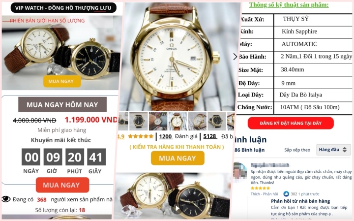 Đồng Hồ Omega Giảm Giá 90% - Sự Thật Hay Chiêu Trò Lừa Đảo?