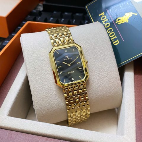Đồng Hồ Polo Gold Mặt Vuông: Biểu Tượng Phong Cách Đẳng Cấp