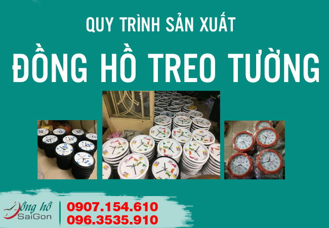 Quy Trình Sản Xuất Đồng Hồ Treo Tường: Từ Linh Kiện Đến Tác Phẩm Nghệ Thuật Hoàn Hảo