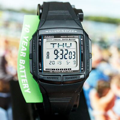 Đồng hồ Casio Databank DB-36-1AV: Biểu tượng Retro của kỷ nguyên kỹ thuật số