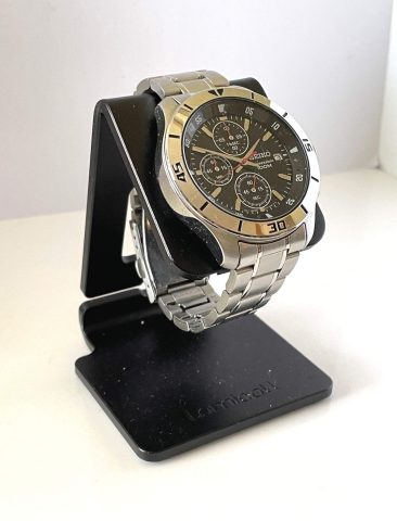 Đồng Hồ Seiko Chronograph 100m 4T57: Vẻ Đẹp Thể Thao Kết Hợp Cùng Độ Chính Xác Vượt Trội