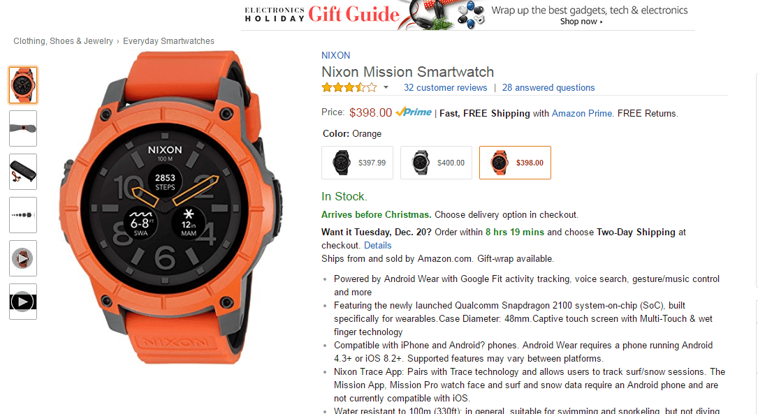 Đồng hồ Android Wear giá rẻ: Lựa chọn thông minh cho người dùng Việt