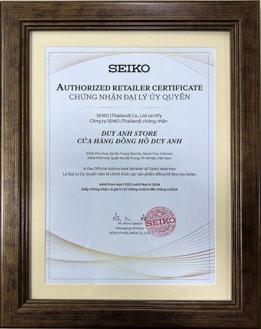 Đại lý đồng hồ Seiko tại Hà Nội: Địa chỉ uy tín và những điều cần biết