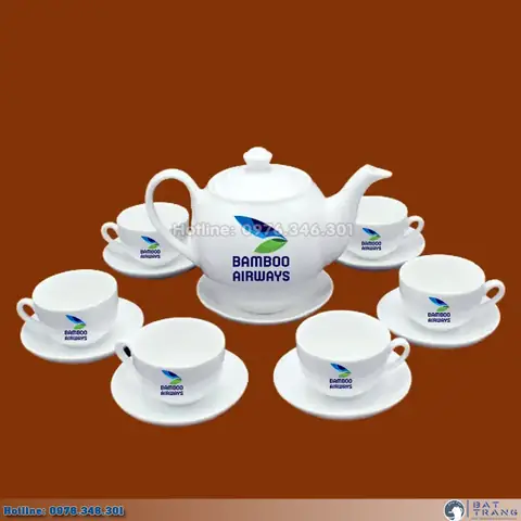 Ấm Chén Bát Tràng In Logo: Đánh Giá Chi Tiết Quà Tặng Gốm Sứ Doanh Nghiệp