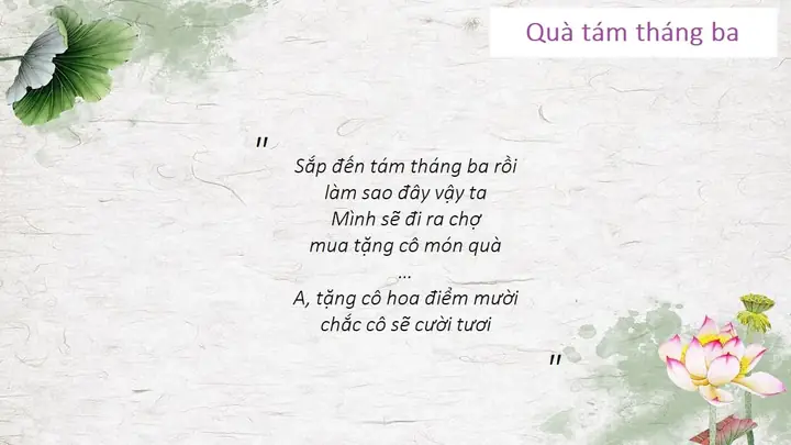 Những bài hát quà tặng cô giáo ý nghĩa và sâu sắc nhất