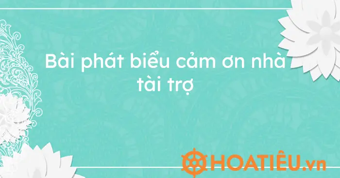 **Bài Phát Biểu Cảm Ơn Nhận Quà**: Hướng Dẫn Chi Tiết