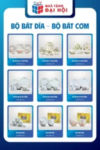 Bộ Bát Đĩa Quà Tặng: Lựa Chọn Như Thế Nào Để Tạo Ấn Tượng?