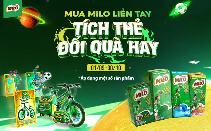 Hướng dẫn chi tiết cách đổi quà Milo 2022 hiệu quả nhất