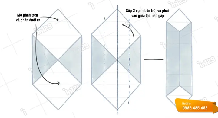 Làm thế nào để gấp hộp đựng quà đơn giản và đẹp?