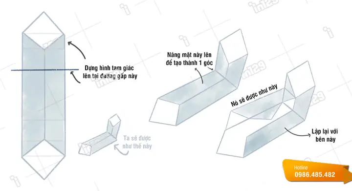 Làm thế nào để gấp hộp đựng quà đơn giản và đẹp?