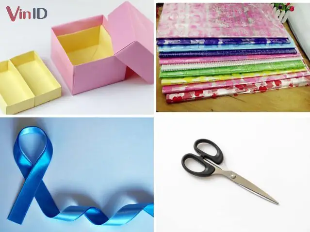 2. Cách gói quà bằng giấy kiếng bắt mắt