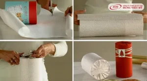 Hướng Dẫn Chi Tiết Cách Gói Quà Hình Ống Đẹp Mắt