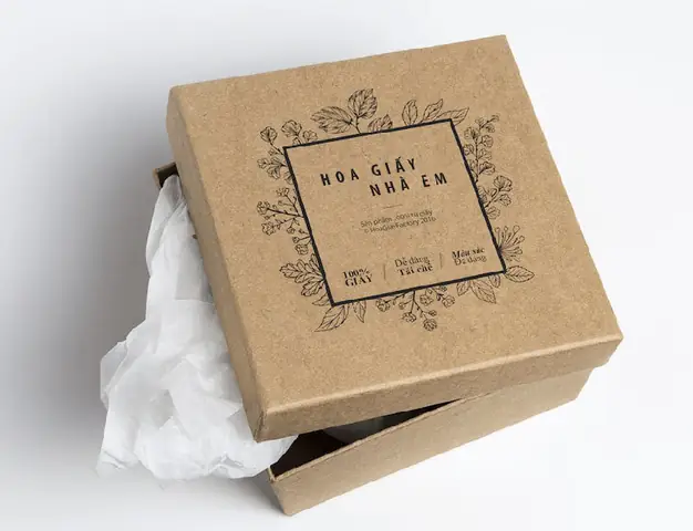 cách làm hộp quà bằng giấy carton
