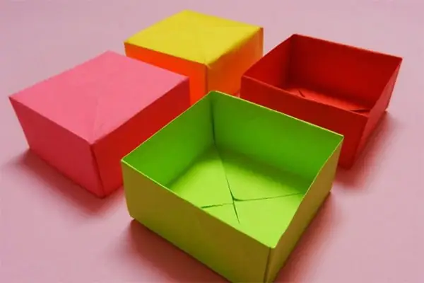 Cách Làm Hộp Quà Đơn Giản Bằng Giấy Hình Vuông Có Nắp
