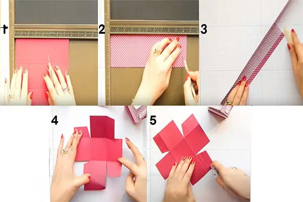 Cách Làm Hộp Quà Đơn Giản Hình Chữ Nhật Bằng Giấy Ô Li