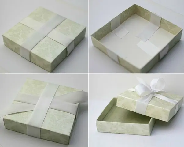 Hướng Dẫn Chi Tiết Cách Làm Hộp Quà Hình Chữ Nhật Bằng Bìa Cứng