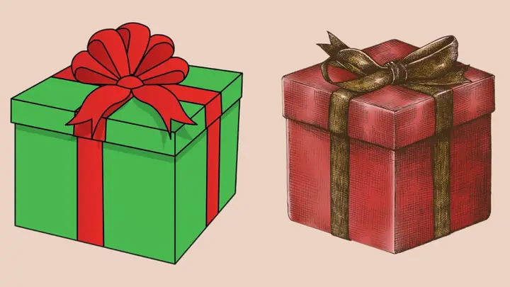 Hướng Dẫn Chi Tiết Cách Vẽ Hộp Quà Noel Đẹp và Sáng Tạo