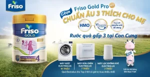 Chương trình tặng quà của Friso: Hướng dẫn chi tiết cho mẹ bỉm