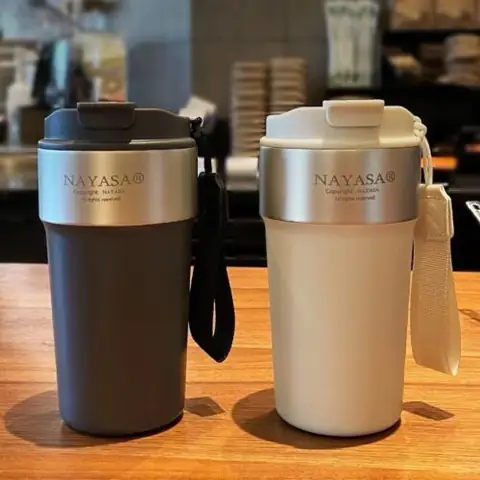 Ly giữ nhiệt cao cấp bọc sứ 500ml