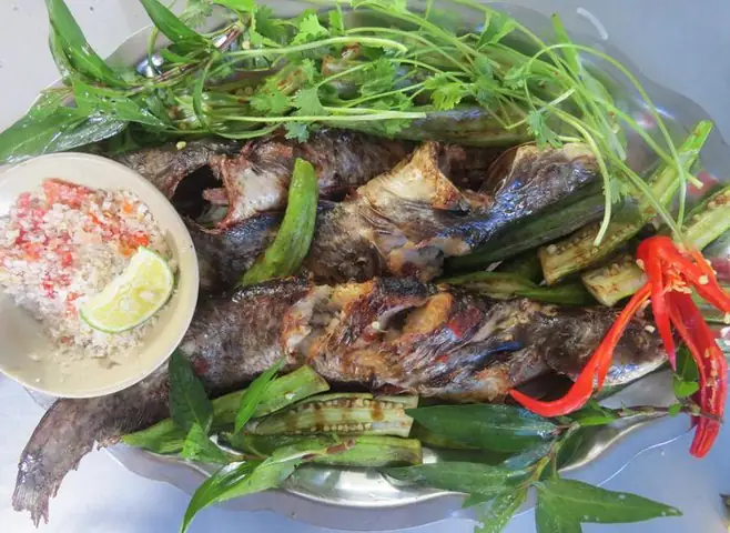 20. Cá leo nướng muối ớt An Giang