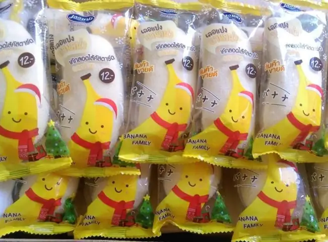 8. Bánh chuối Thái Lan