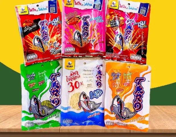10. Khô cá sợi Taro: “Nghiện” từ miếng đầu tiên