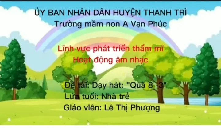 Hướng Dẫn Dạy Hát Bài "Quà 8/3" Cho Trẻ Mầm Non Chi Tiết Nhất Hướng Dẫn Dạy Hát Bài "Quà 8/3" Cho Trẻ Mầm Non Chi Tiết Nhất