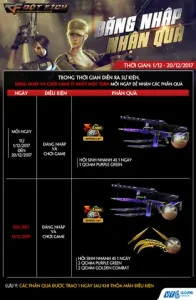 Chi Tiết Sự Kiện Điểm Danh Nhận Quà CF Tháng 12 Và Hướng Dẫn Tham Gia