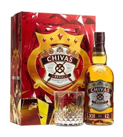 giá rượu chivas 12 hộp quà