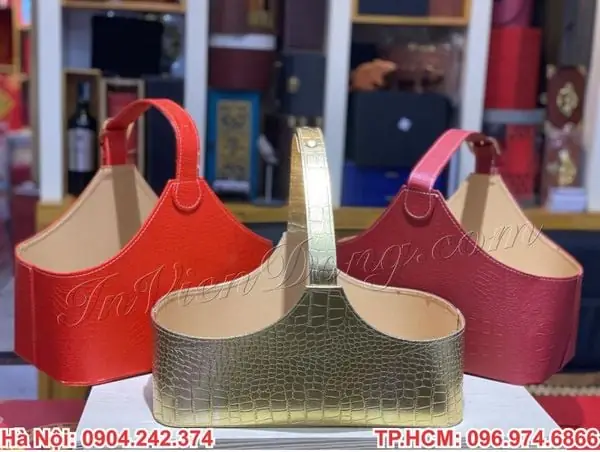 Hướng dẫn chọn giỏ da đựng quà Tết đẳng cấp và ý nghĩa