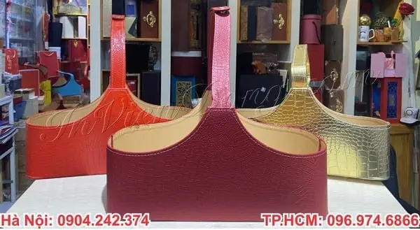Hướng dẫn chọn giỏ da đựng quà Tết đẳng cấp và ý nghĩa