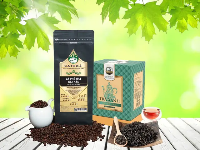 Trà cao cấp hoặc cà phê đặc sản Trà cao cấp hoặc cà phê đặc sản
