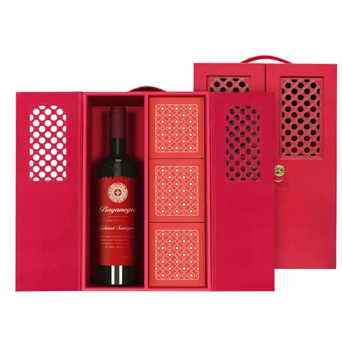 mẫu hộp quà tết sang trọng delux-n01