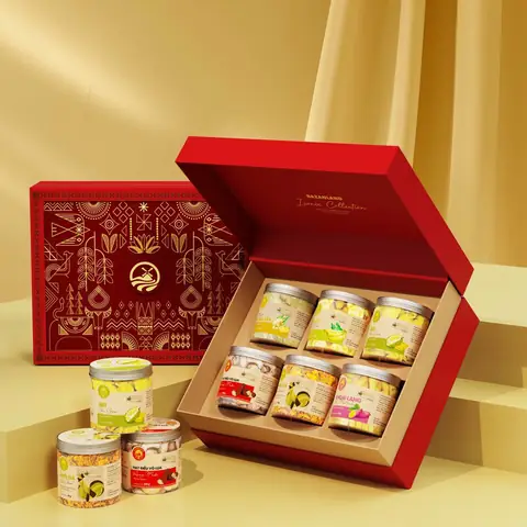 hộp quà tết cao cấp iconic 1 hộp quà tết cao cấp iconic 1