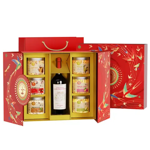 mẫu hộp quà tết sang trọng Combo Harmony (4) mẫu hộp quà tết sang trọng Combo Harmony (4)