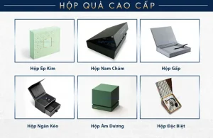 Hộp Đựng Quà Cao Cấp: Nâng Tầm Giá Trị Món Quà Của Bạn