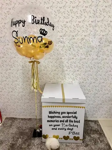 Hộp Quà Bong Bóng Jumbo: Hướng Dẫn Chọn Và Tặng Quà Lãng Mạn