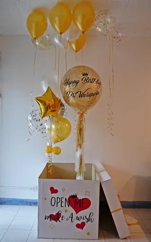 Hộp Quà Bong Bóng Jumbo: Hướng Dẫn Chọn Và Tặng Quà Lãng Mạn