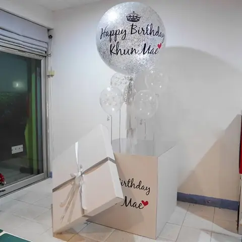 Hộp Quà Bong Bóng Jumbo: Hướng Dẫn Chọn Và Tặng Quà Lãng Mạn