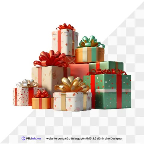Hộp Quà Giáng Sinh PNG: Nguồn Tài Nguyên Đồ Họa Tuyệt Đẹp
