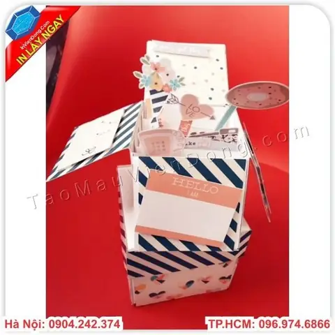 Tự tay làm hộp quà sinh nhật handmade độc đáo, ý nghĩa