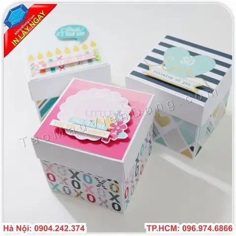 Tự tay làm hộp quà sinh nhật handmade độc đáo, ý nghĩa