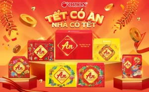 hộp quà tết orion 2021