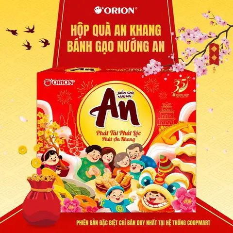 hộp quà tết orion 2021