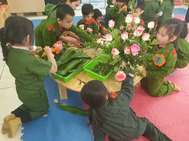 làm quà tặng chú bộ đội
