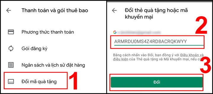 - Trên điện thoại