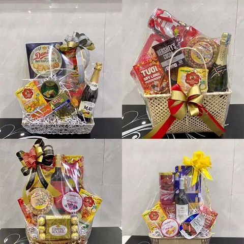 Hướng dẫn chọn mua và sử dụng **màng co giỏ quà Tết giá rẻ** chất lượng