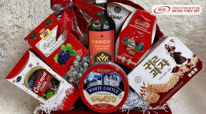 Giỏ quà bánh kẹo cao cấp